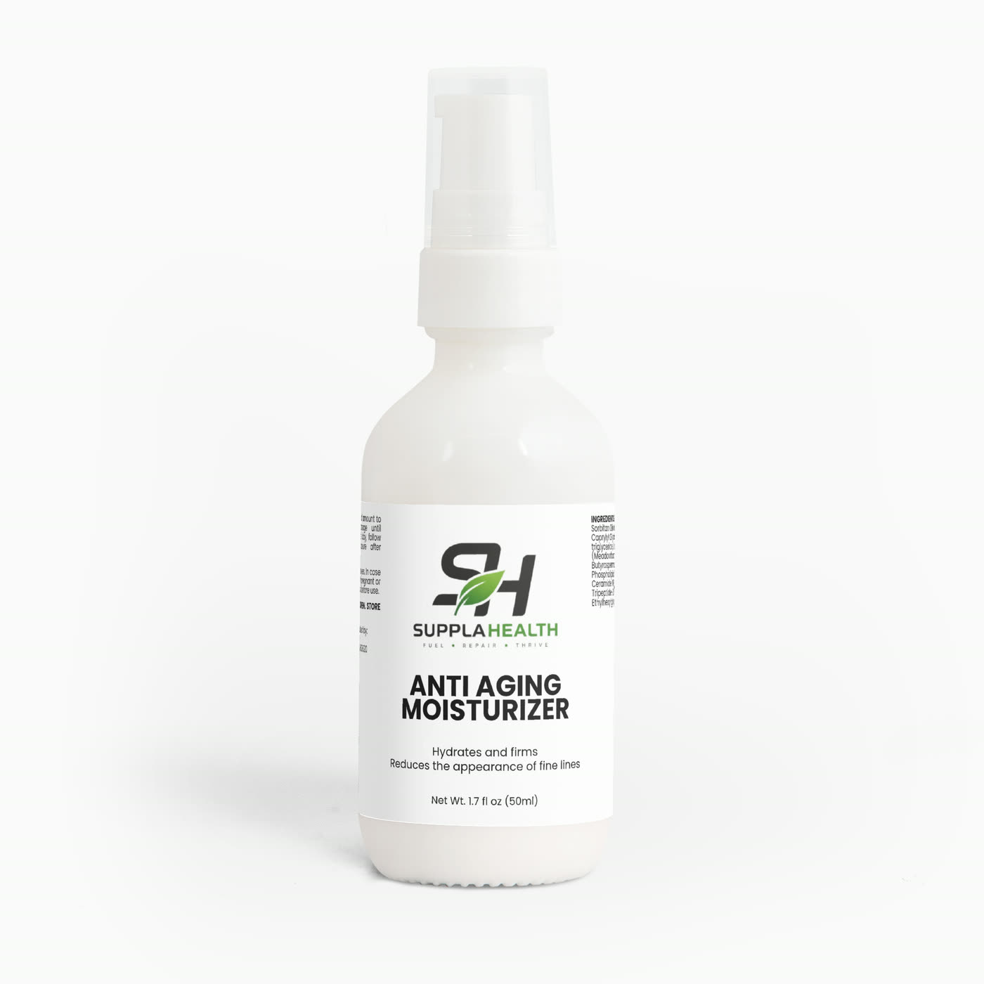 The SupplaHealth Anti Aging Moisturizer bottle