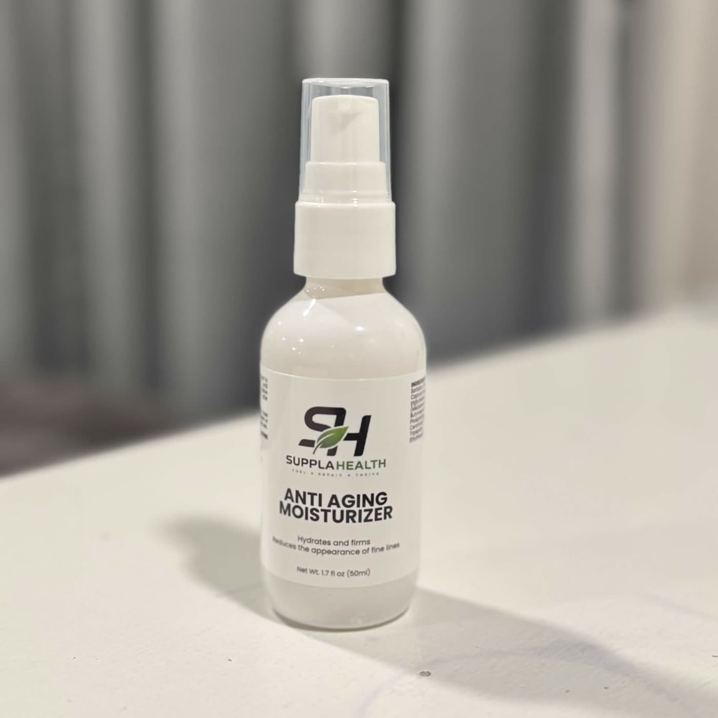 The bottle as it arrives, 1.7 fl oz